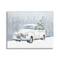 Stupell Industries Seasonal Niveous Snow Truck Scene Canvas Wall Art
